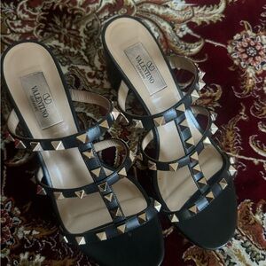 Nordstrom Black Studded Women's Sandals